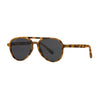 sunglasses - dunes - soft honey tortoise/smoke polarized by blue planet eyewear