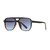 sunglasses - pedro - onyx/tortoise fade/grey polarized by blue planet eyewear