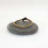 bracelet - brass + stone split by baizaar