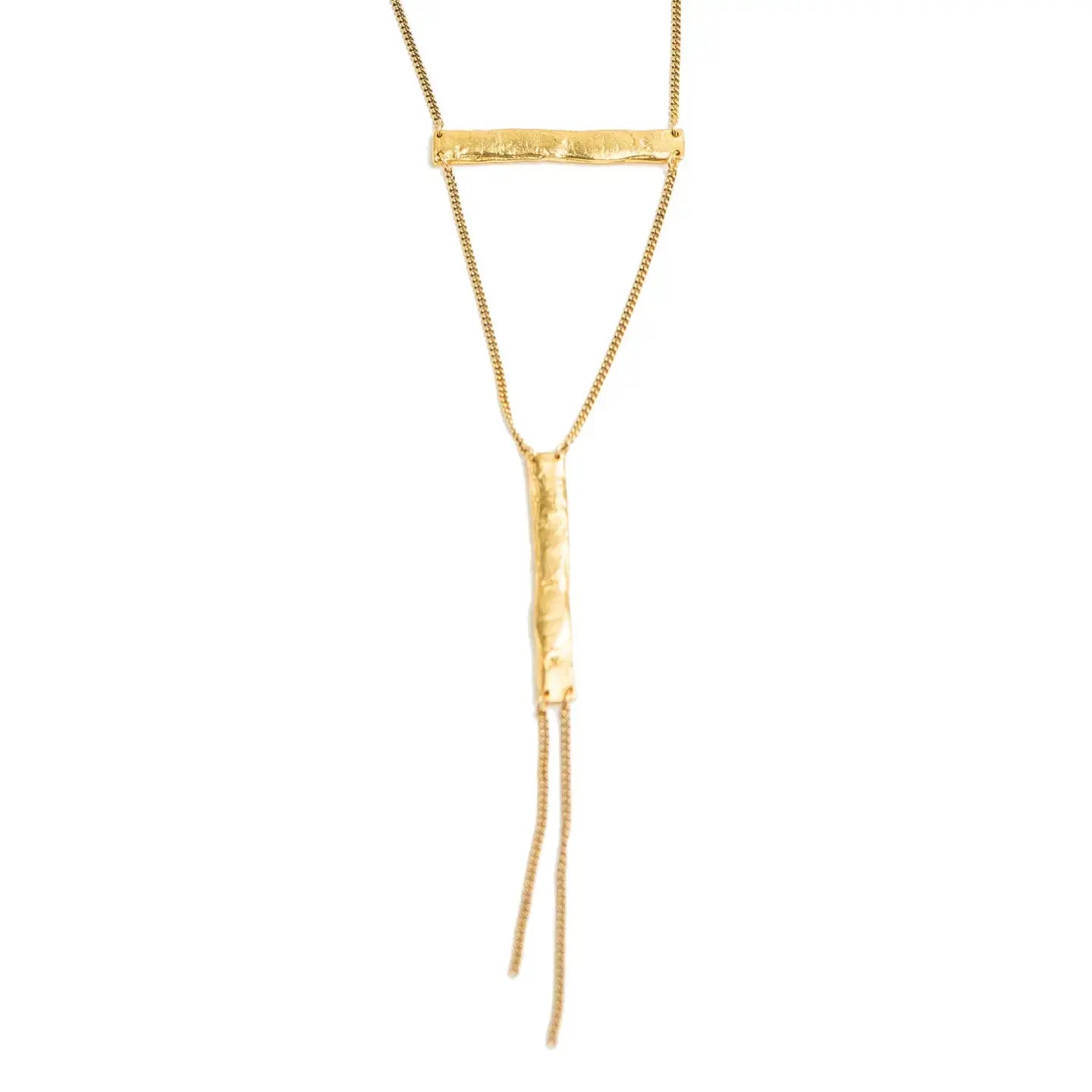 necklace - branch - gold plated by tilly doro