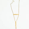necklace - branch - gold plated by tilly doro