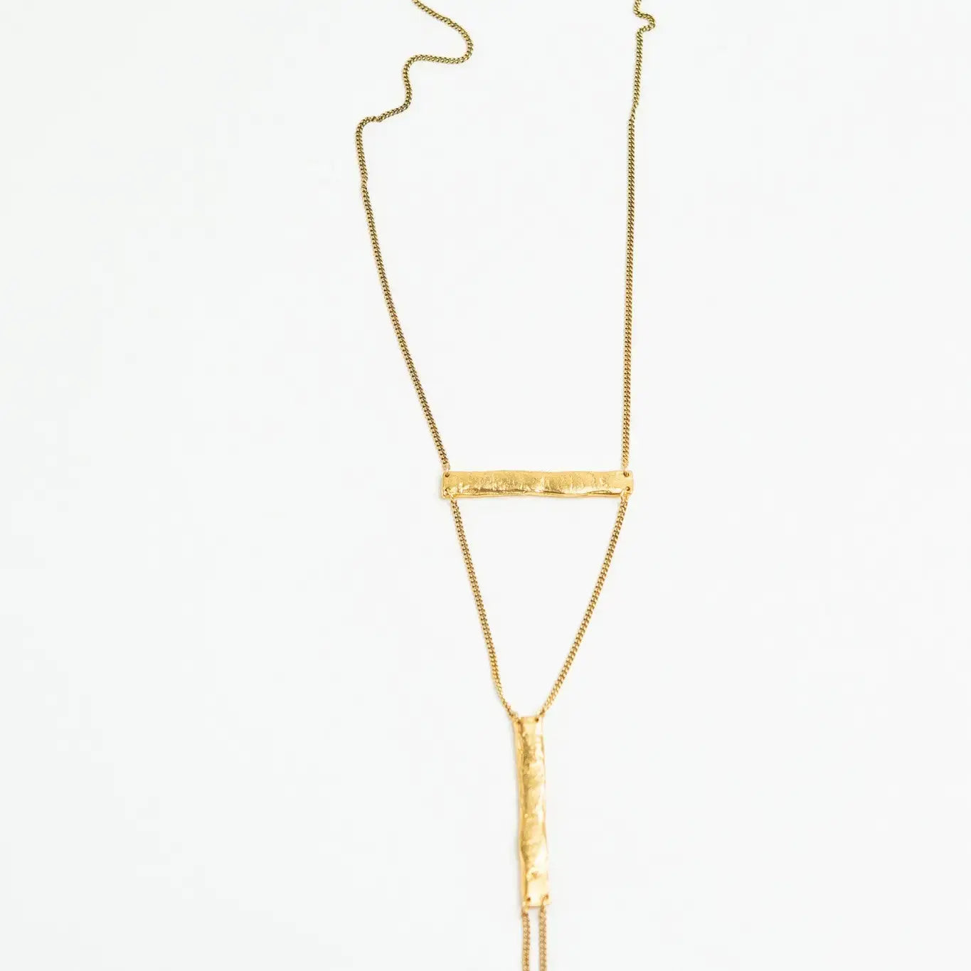 necklace - branch - gold plated by tilly doro