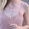 necklace - branch - gold plated by tilly doro