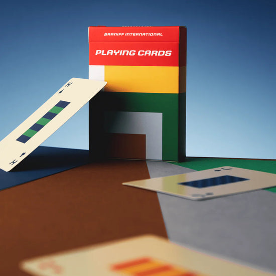 playing cards - braniff by art of play