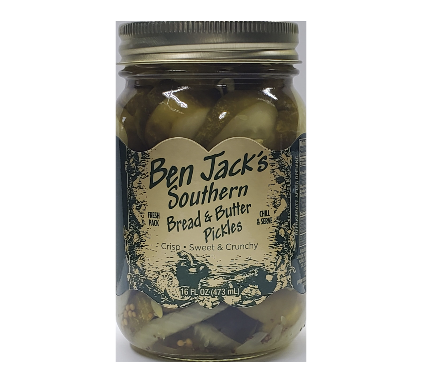 pickle chips - southern bread & butter by ben jack larado's