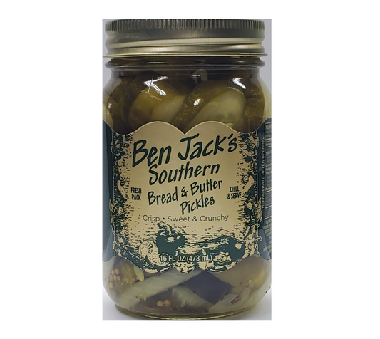 pickle chips - southern bread & butter by ben jack larado's