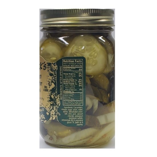 pickle chips - southern bread & butter by ben jack larado's