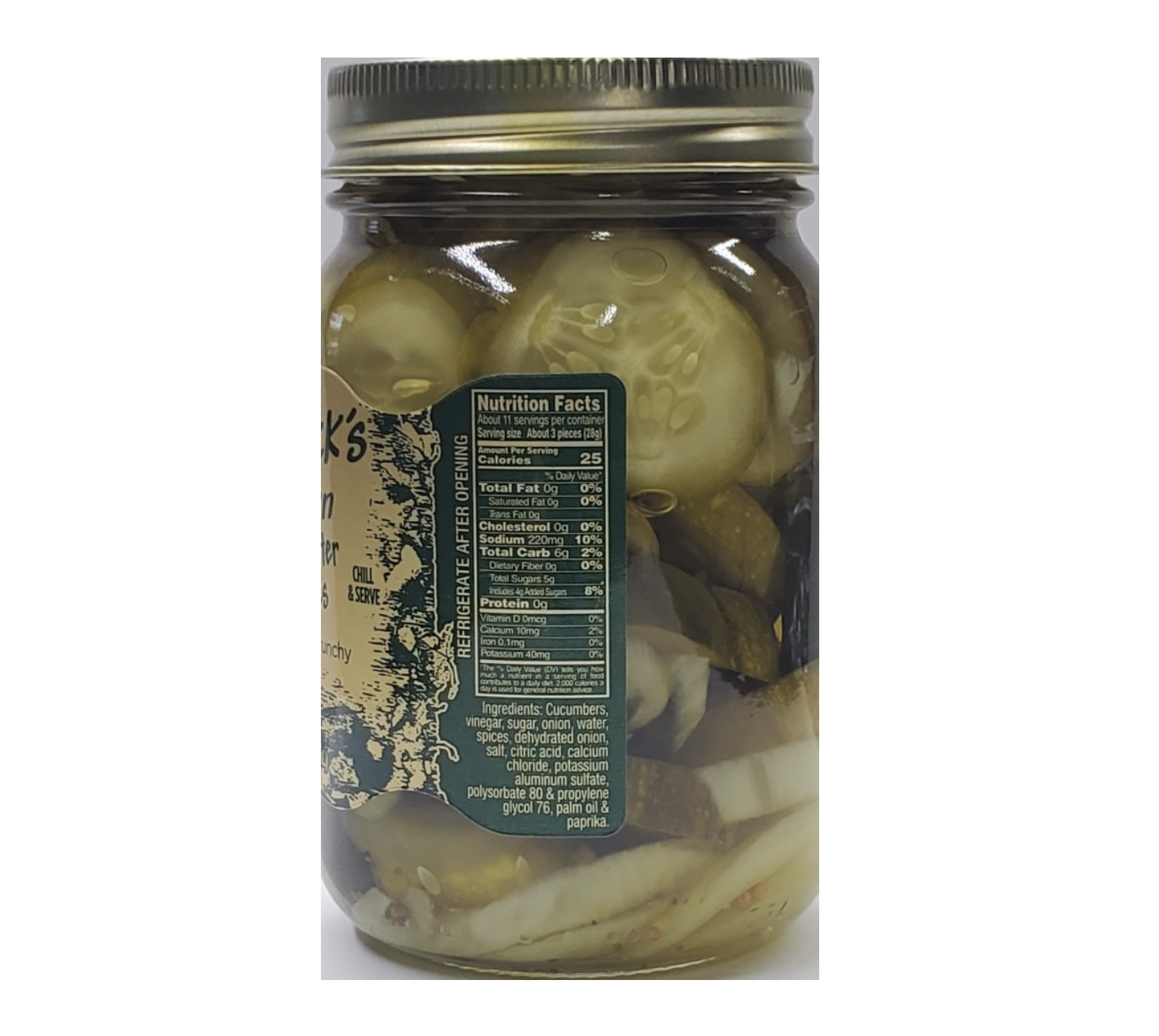 pickle chips - southern bread & butter by ben jack larado's