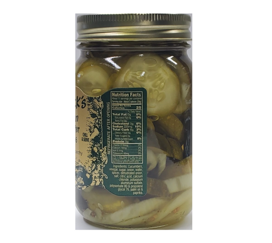 pickle chips - southern bread & butter by ben jack larado's
