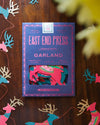 garland - recycled cotton paper - bright reindeer by east end press