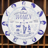 spinner card - brilliant women by blackbird letterpress