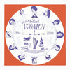 spinner card - brilliant women by blackbird letterpress