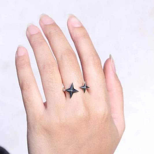 ring - north star - bronze - adjustable by nina designs