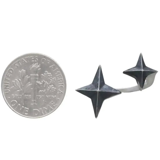 ring - north star - bronze - adjustable by nina designs