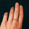 ring - adjustable simple snake - bronze by nina designs