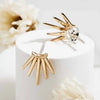 earrings - five spike post by nina designs