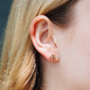 earrings - five spike post by nina designs