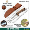tool - kid-safe knife - young explorers - leather sheaf by beavercraft