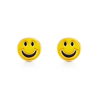 Earrings | Stud | 70's Smiley Face | 14KGP
