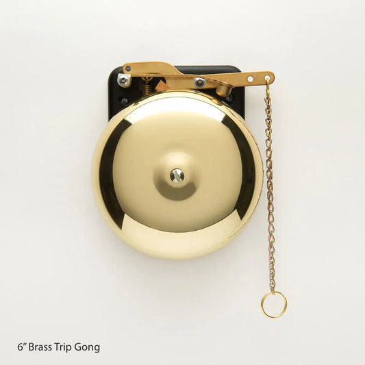 boxing bell - brass trip gong by bevin bells