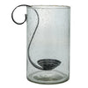 hurricane candle holder - bubble glass - hook insert by creative co-op