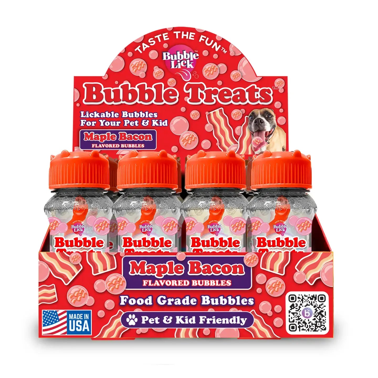 flavored bubbles - bubblelick - maple bacon by bubblelick