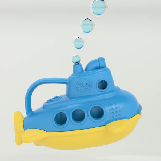 toy - bubbling submarine - 2-pack by green toys