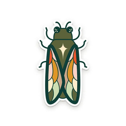 sticker - vinyl - bug insect by ruff house print shop