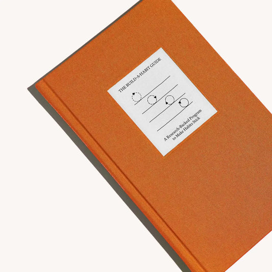 book - build-a-habit guide by therapy notebooks
