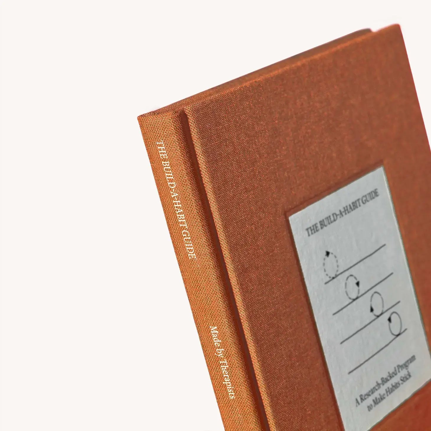 book - build-a-habit guide by therapy notebooks