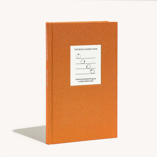 book - build-a-habit guide by therapy notebooks