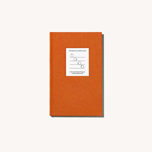 book - build-a-habit guide by therapy notebooks