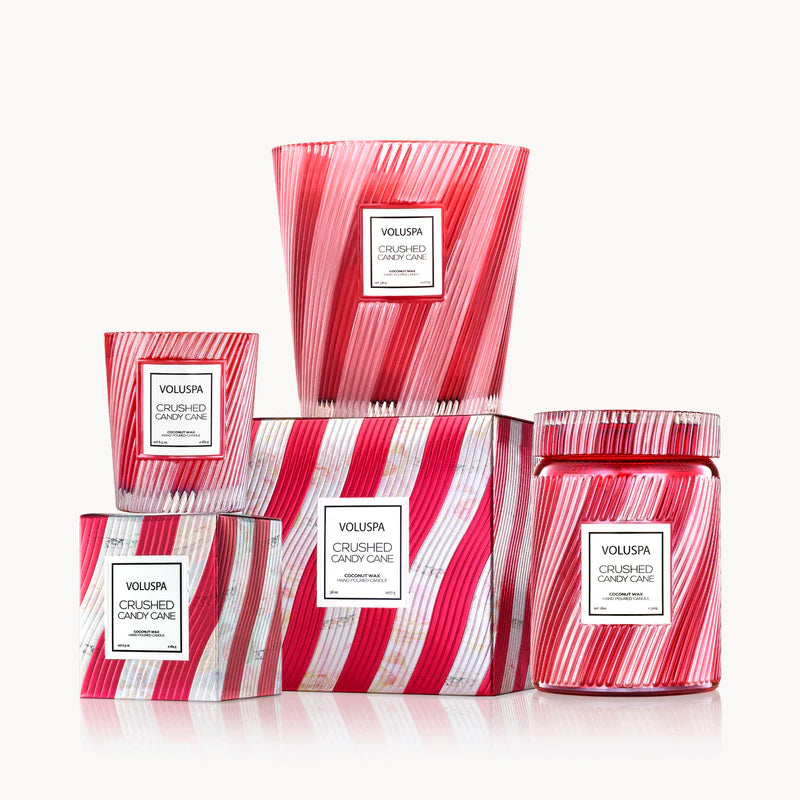 candle - crushed candy cane by voluspa