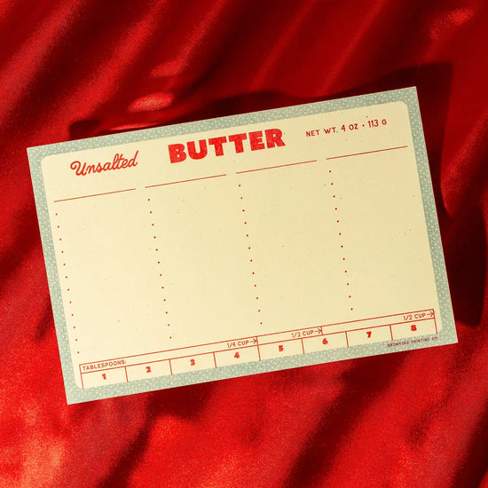 notepad - risograph - butter by bromstad printing co.
