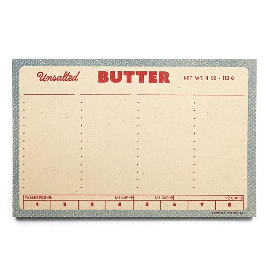 notepad - risograph - butter by bromstad printing co.