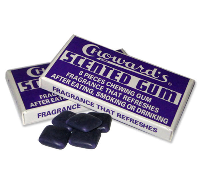 candy - c. howard's gum - violet scented by redstone foods inc