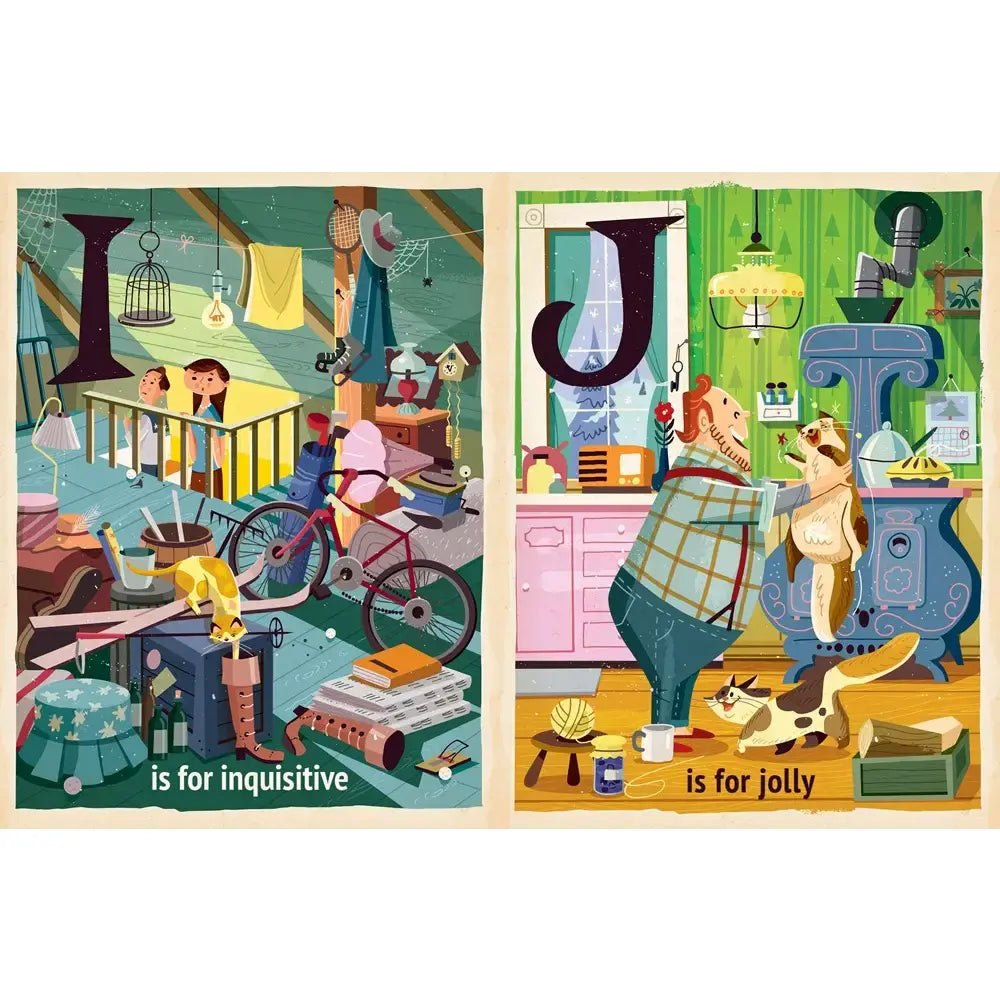 board book - alphabet - c is for cats by gibbs smith