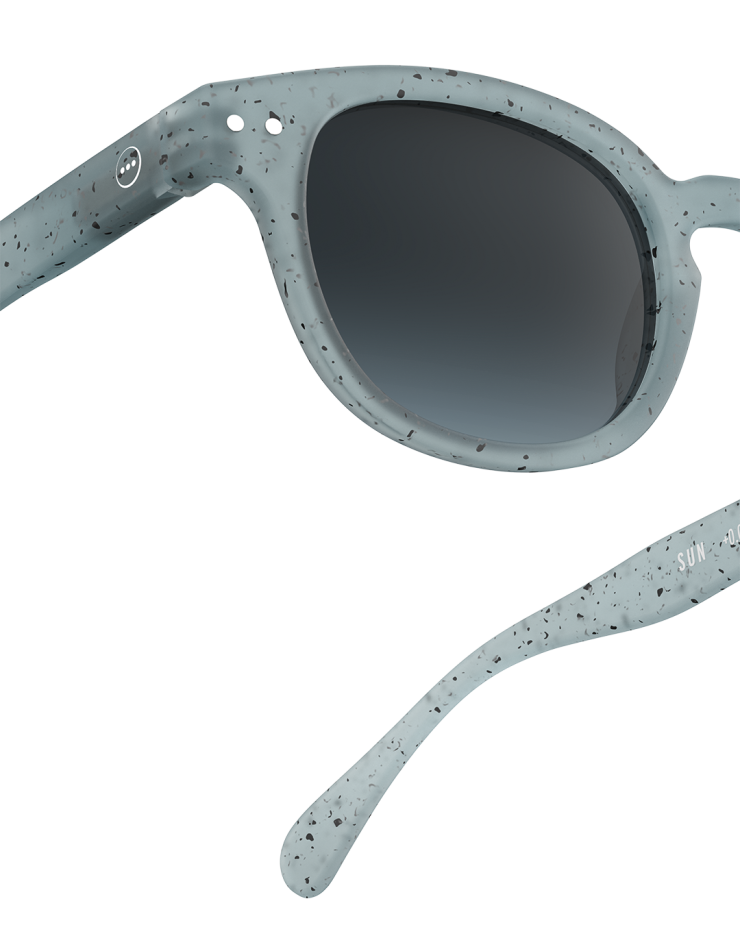 sunglasses - washed denim - #c square by izipizi