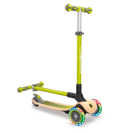 toy scooter - primo wood foldable by globber scooters