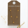 Necklace | Tiny Bee | 16" Chain | 14KGP