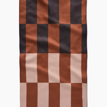 tea towel - microfiber - cabin plaid by geometry house