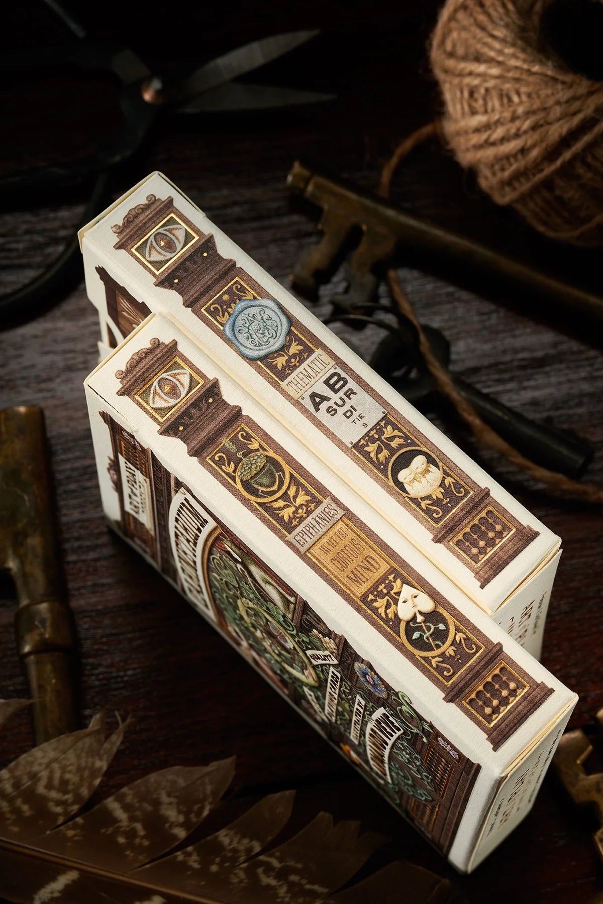 playing cards - cabinetarium by art of play