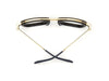 caddis reading glasses - bandit - matte gold - matte black by caddis
