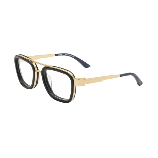 caddis reading glasses - bandit - matte gold - matte black by caddis
