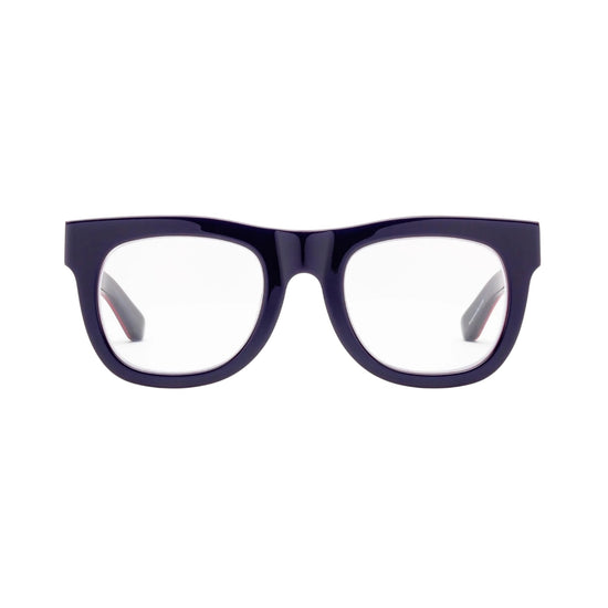 caddis reading glasses - d28 medium - wembley (dark navy) by caddis