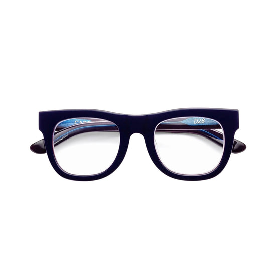 caddis reading glasses - d28 medium - wembley (dark navy) by caddis