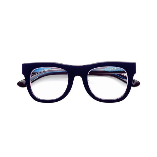 caddis reading glasses - d28 medium - wembley (dark navy) by caddis