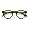 caddis reading glasses - dogleg - heritage green by caddis