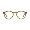 caddis reading glasses - dogleg - heritage green by caddis