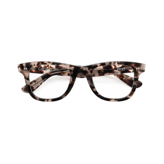 caddis reading glasses - porgy backstage medium - gloss turtle dove by caddis